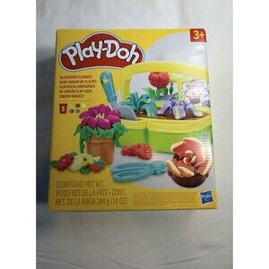 Play-Doh Blooming Flowers Gardening Set - Creative Arts & Crafts Toy - Ages 3+